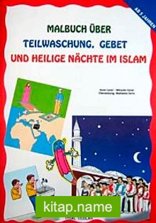 Malbuch Über Teilwaschung Gebet Und Heilige Nachte Im İslam ( Büyük Boy Abdest Kandil Gece)