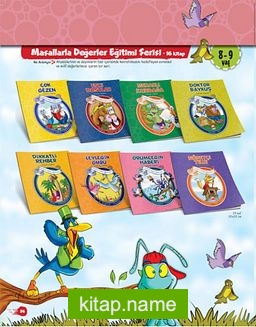 Masallarla Değerler Eğitimi 1.Set 8 Kitap