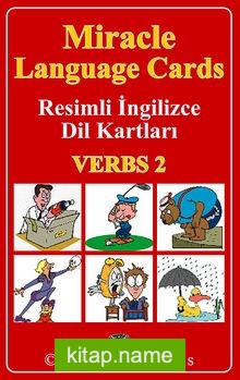 Miracle Language Cards – Verbs 2 / Resimli İngilizce Dil Kartları