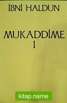 Mukaddime Birinci Cilt