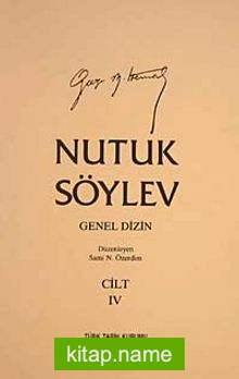 Nutuk Cilt-4 (Genel Dizin)