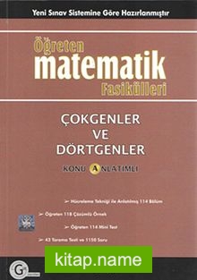 Öğreten Matematik Fasikülleri Çokgenler Ve Dörtgenler / Konu Anlatımlı