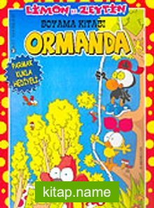 Ormanda / Boyama Kitabı / Limon ile Zeytin