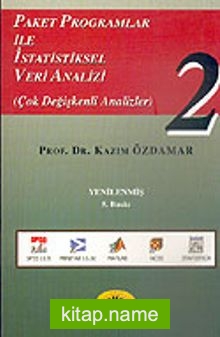 Paket Programlar İle İstatistiksel Veri Analizi 2