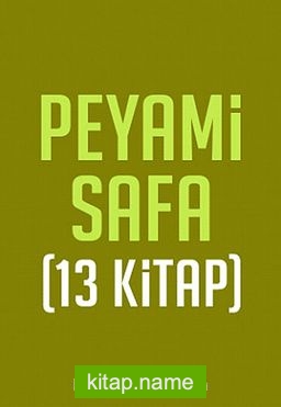 Peyami Safa Seti (13 Kitap)