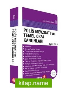 Polis Mevzuatı ve Temel Ceza Kanunları / Cep Kanunları 041