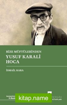 Rize Müftülerinden Yusuf Karali Hoca