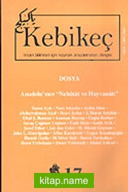 Sayı 17/2004-Kebikeç-İnsan Bilimleri İçin Kaynak Araştırmaları Dergisi