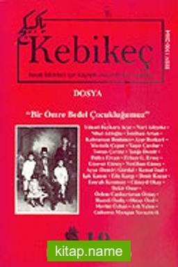 Sayı 19/2005-Kebikeç-İnsan Bilimleri İçin Kaynak Araştırmaları Dergisi