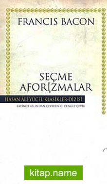 Seçme Aforizmalar (Karton Kapak)