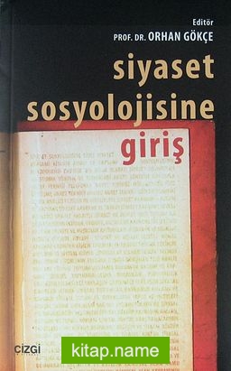 Siyaset Sosyolojisine Giriş