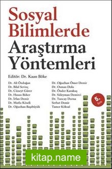 Sosyal Bilimlerde Araştırma Yöntemleri