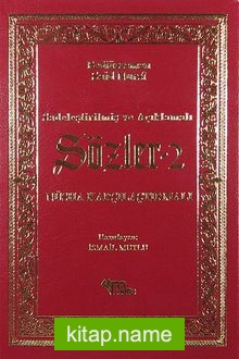 Sözler 2 / Sadeleştirilmiş ve Açıklamalı – Nüsha Karşılaştırmalı