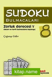 Sudoku Bulmacaları 8  Zorluk Derecesi V