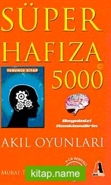 Süper Hafıza 5000 Beyninizi Renklendirin Turuncu Kitap