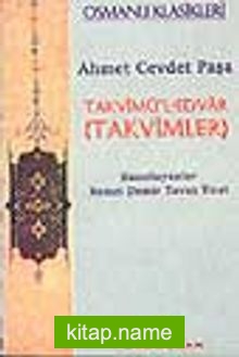 Takvimü’l-Edvar (Takvimler)cep boy