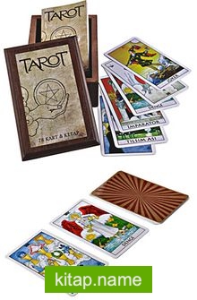 Tarot 78 Kart ve Kitap (Ahşap Kutulu)