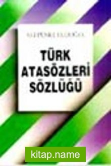 Türk Atasözleri Sözlüğü