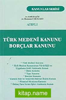 Türk Medeni Kanunu Borçlar Kanunu