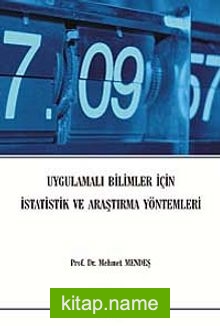 Uygulamalı Bilimler İçin İstatistik ve Araştırma Yöntemleri