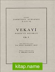 Vekayi Babur’un Hatıratı Cilt-1