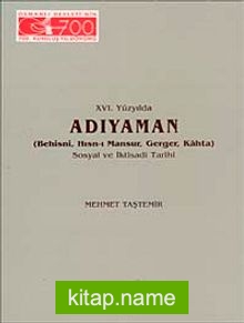 XVI. Yüzyılda Adıyaman