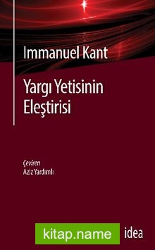 Yargı Yetisinin Eleştirisi (Karton Kapak)