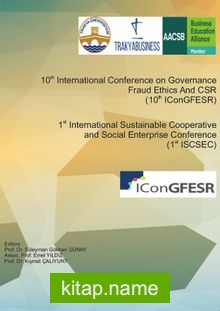 1st International Sustainable Cooperative and Social Enterprise Conference (1st ISCSEC)  10th International Conference on Governance Fraud Ethics And CSR (10thIConGFESR)