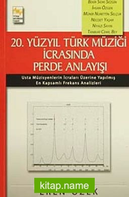 20.Yüzyıl Türk Müziği İcrasında Perde Anlayışı (2 Cilt Takım ) Usta Müzisyenlerin İcraları Üzerine Yapılmış En Kapsamlı Frekans Analizleri