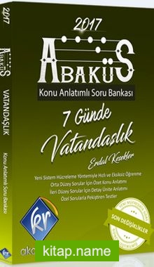 2017 Abaküs Vatandaşlık Konu Anlatımı ve Soru Bankası