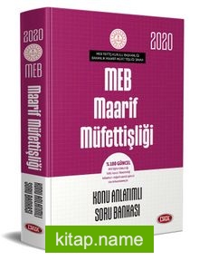 2020 MEB Maarif Müfettişliği Konu Anlatımlı Soru Bankası