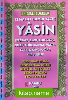 41 Sırlı Sureler Fihristli Yasin (Kod:Yas-206)