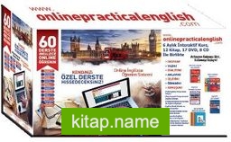 60 Derste Online İngilizce Öğrenim Seti (12 Kitap+17 Dvd+8 Cd)