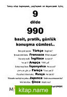 9 Dilde 990 Basit, Pratik, Günlük Konuşma Cümlesi