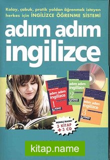 Adım Adım İngilizce (3 Kitap+3 Cd)