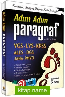 Adım Adım Paragraf YGS-LYS-KPSS-ALES-DGS-JANA-PMYO