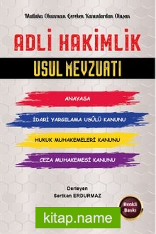 Adli Hakimlik Usul Mevzuatı