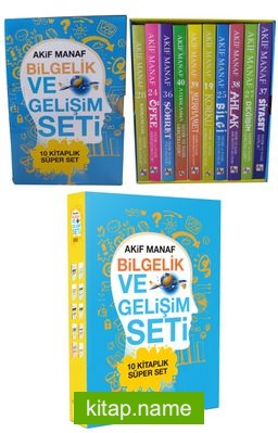 Akif Manaf Bilgelik ve Gelişim Seti (10 Kitap)
