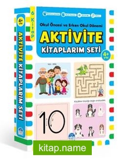 Aktivite Kitaplarım Seti 4+ Yaş Okul Öncesi Ve Erken Okul Dönemi