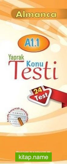 Almanca Yaprak Test A 1.1