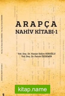 Arapça Nahiv Kitabı 1