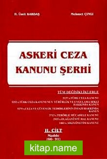 Askeri Ceza Kanunu Şerhi (2.Cilt)