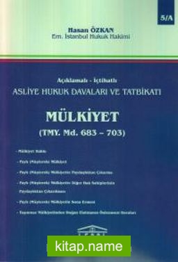 Asliye Hukuk Davaları ve Tatbikatı Mülkiyet (2 Cilt Takım)