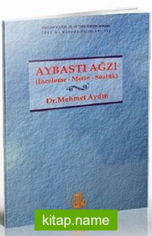 Aybastı Ağzı (İnceleme, Metin, Sözlük)