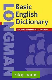 Basic English Dictionary For Pre-Intermediate Learners