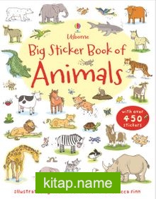 Big Sticker Book Of Animals