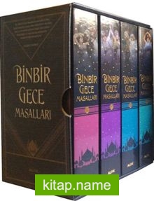 Binbir Gece Masalları (4 Kitap Birarada Kutulu+Ciltli)