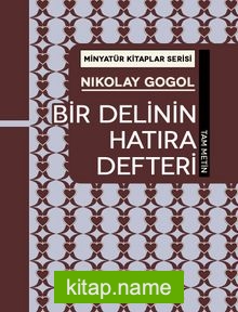 Bir Delinin Hatıra Defterı̇ / Minyatür Kitaplar Serisi