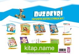 Buz Devri Matematik Destekli Etkinlik Seti (Poşet Çanta Seti)