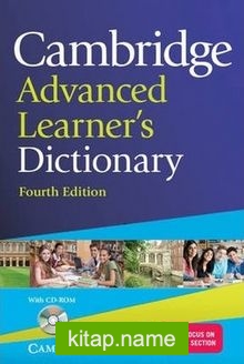 Cambridge Advanced Learners Dictionary Fourth Edition